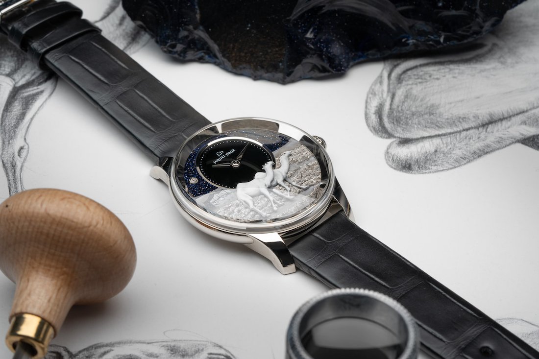 Introducing: Jaquet Droz Petite Heure Minute Platinum Camels